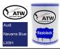 Preview: Audi, Navarra Blue, LX5H: 500ml Lackdose, von ATW Autoteile West.